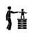 Symbol für Familienturnen