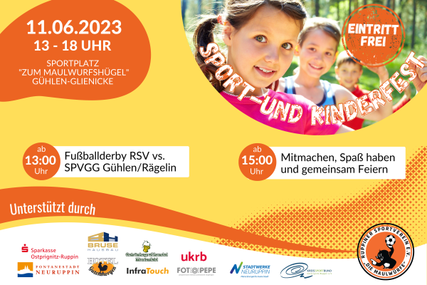 Sport- und Kinderfest in Gühlen-Glienicke: Ein unvergesslicher Tag voller Spaß und Sport für die ganze Familie!